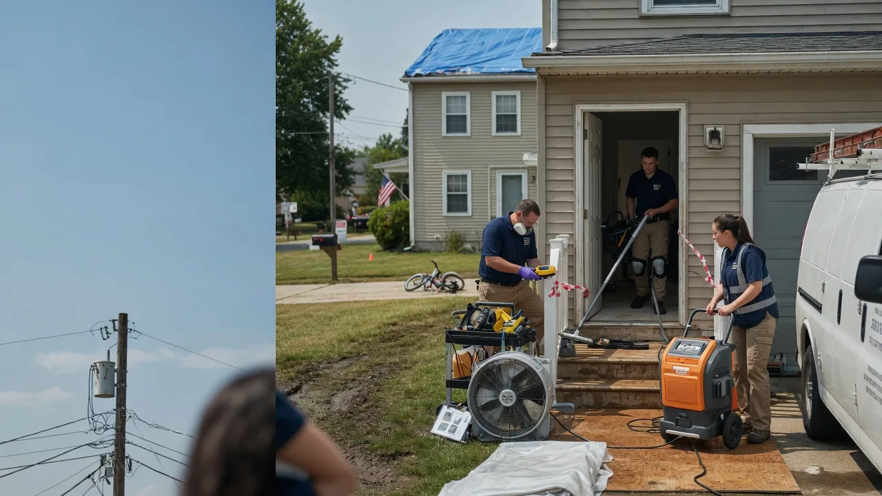 Water Damage Repair in Baldwin, ND near me